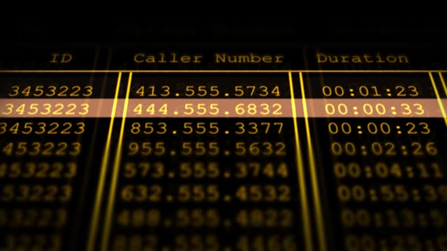 Government or Police Forces Monitor a Suspicious Phone Call - Retro Orange 1

Generic Phone Numbers