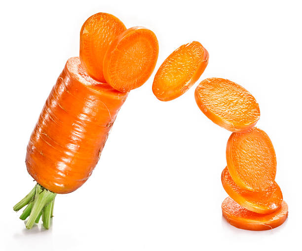 istock Fresh carrot and slices. 186085908