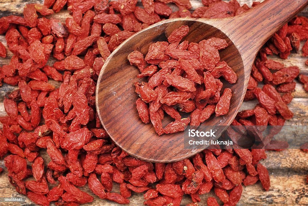 Сушеные ягоды годжи красный - Стоковые фото Антиоксидант роялти-фри