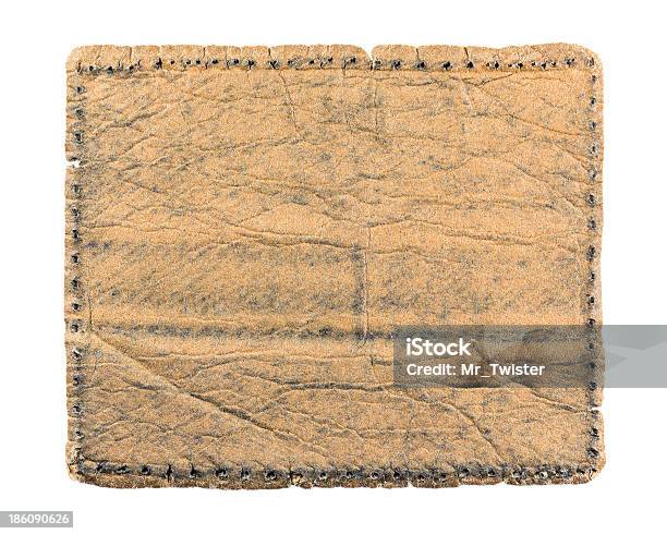 Vaqueros De Etiqueta En Blanco Foto de stock y más banco de imágenes de Arrugado - Arrugado, Con textura, Costura - Puntadas en tejido