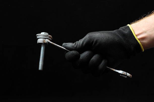 istock One Key bolts and a Hand 186091015