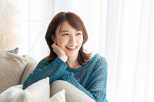 istock young attractive asian woman 1860917118