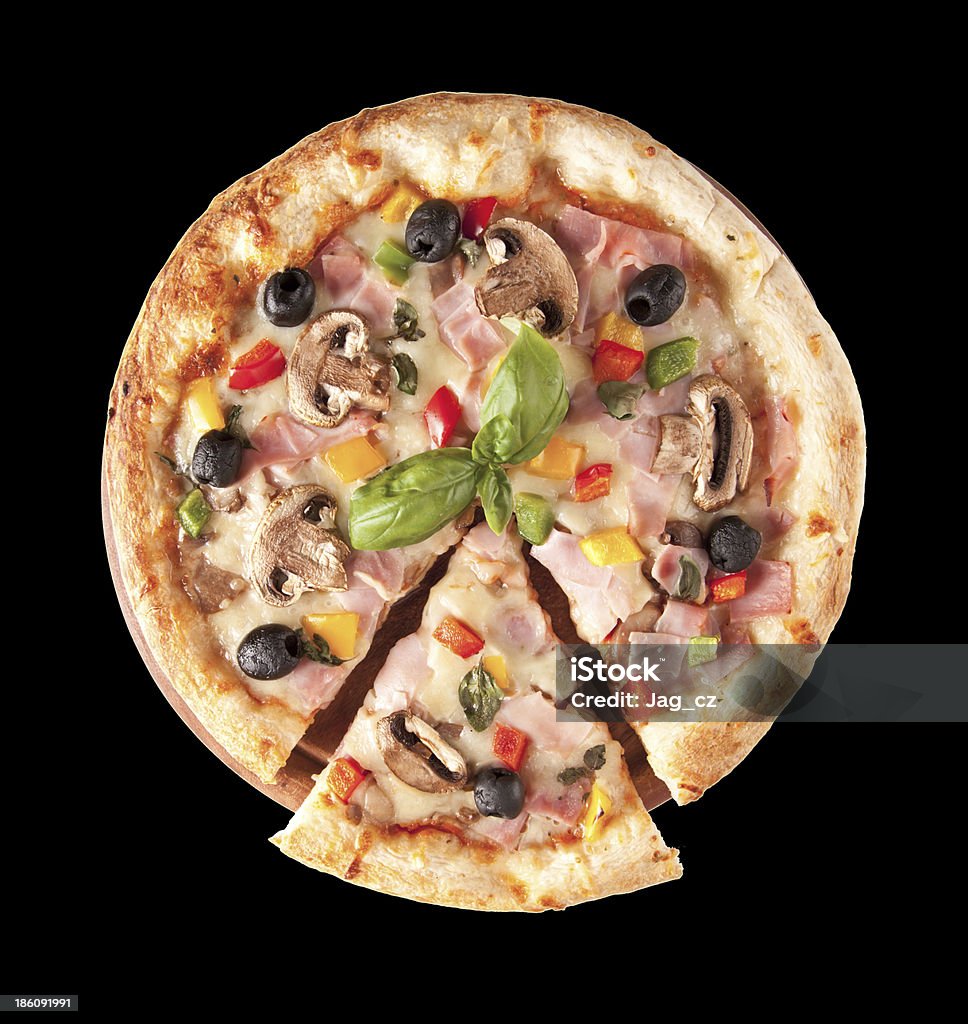 이탈리아식 피자 - 로열티 프리 널판지 스톡 사진