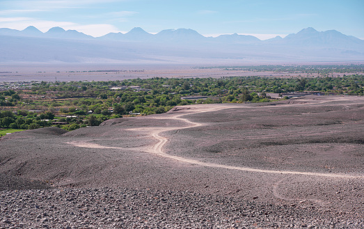 Desert village