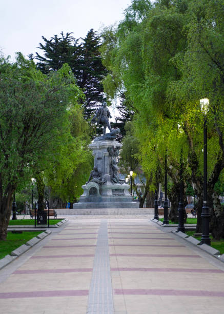 istock Plaza De Armas and Magellan Monument 1860932992
