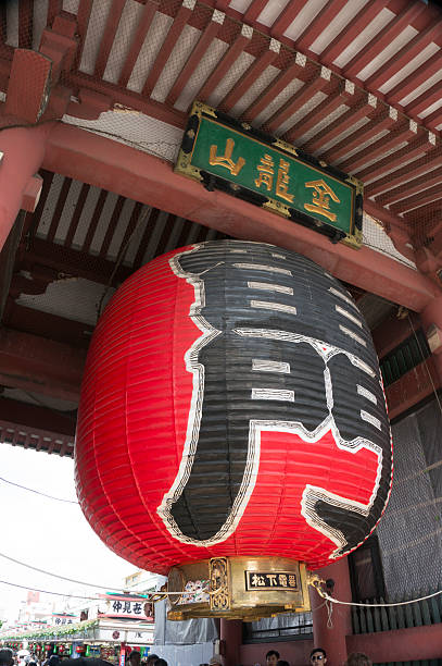 2008-2010 I took a picture of Kamanamon from below. sensoji stock pictures, royalty-free photos & images