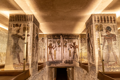 Tumba de Ramsés III, Luxor, Egipto photo