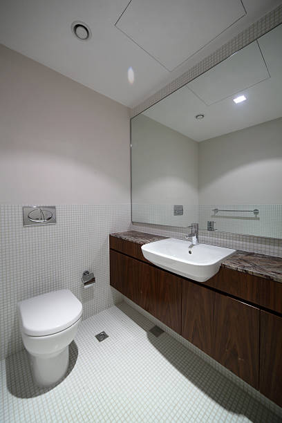 istock bright and clean european toilet 186094367