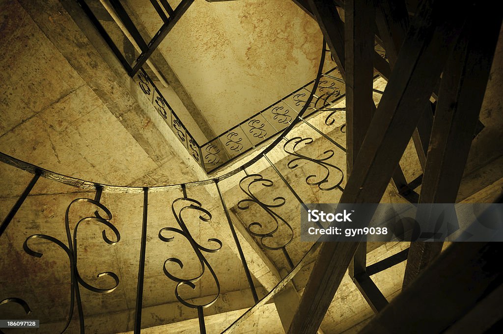 Escalier en colimaçon - Photo de Abstrait libre de droits