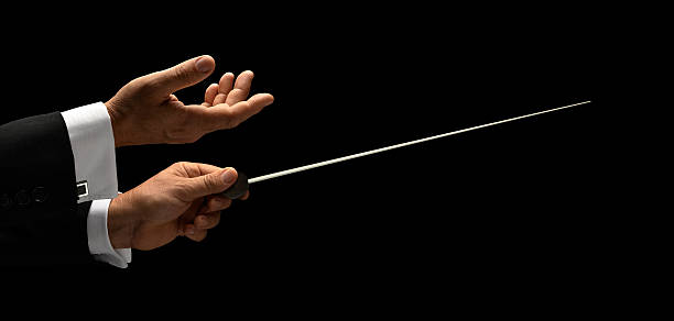 conductor hands conductor hands symphony orchestra photos stock pictures, royalty-free photos & images