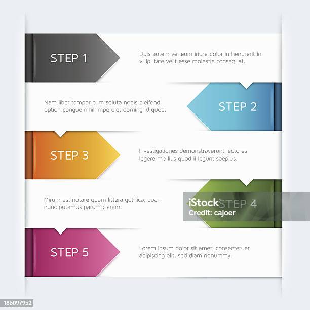 Flowchart Stock Vektor Art und mehr Bilder von Anweisungen - Konzepte - Anweisungen - Konzepte, Bunt - Farbton, Designelement