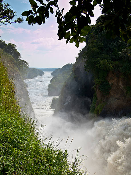 istock Stormy falls in the canyon 186100377