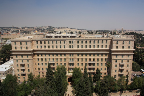 The King David Hotel in Jerusalem, Israel
