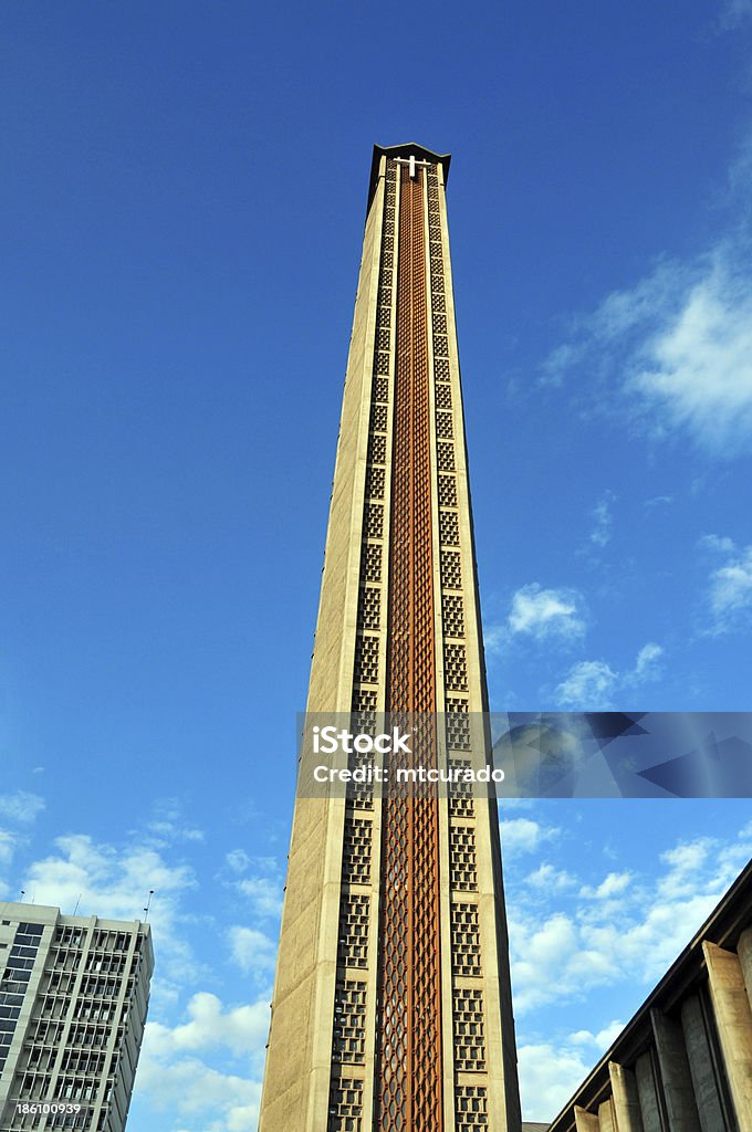 Nairobi, Kenia: belfry de la catedral católica - Foto de stock de Kenia libre de derechos