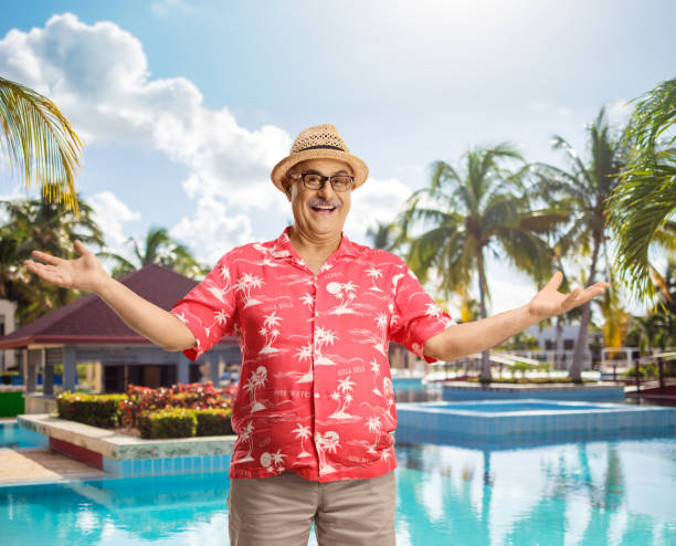 istock Mature man enjoying a summer holiday 1861010850