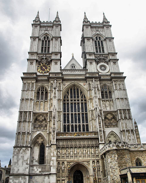hdr ウエストミンスター寺院 - westminster abbey city of westminster awe uk ストックフォトと画像