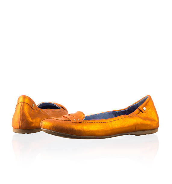 istock Pair of women shoes 186103088