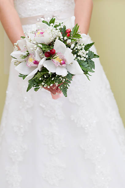 istock beautiful bridal bouquet at a wedding party 186103259