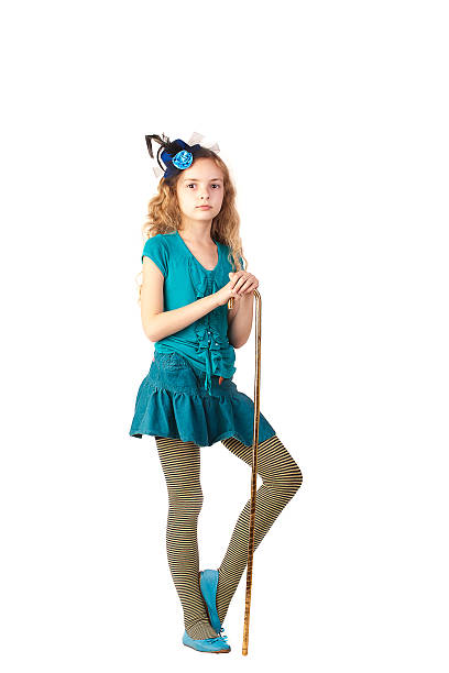 istock Girl with funny little hat 186104579