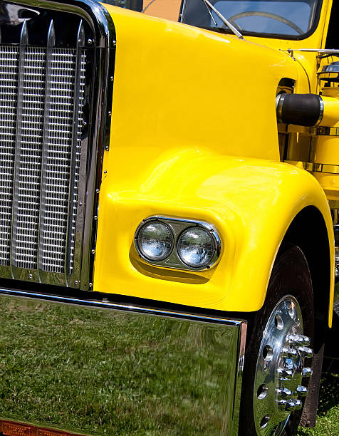 Camion jaune - Photo