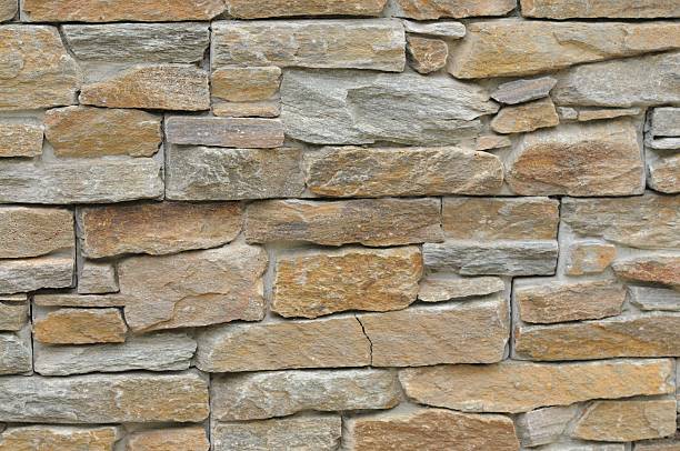 stone wall stock photo