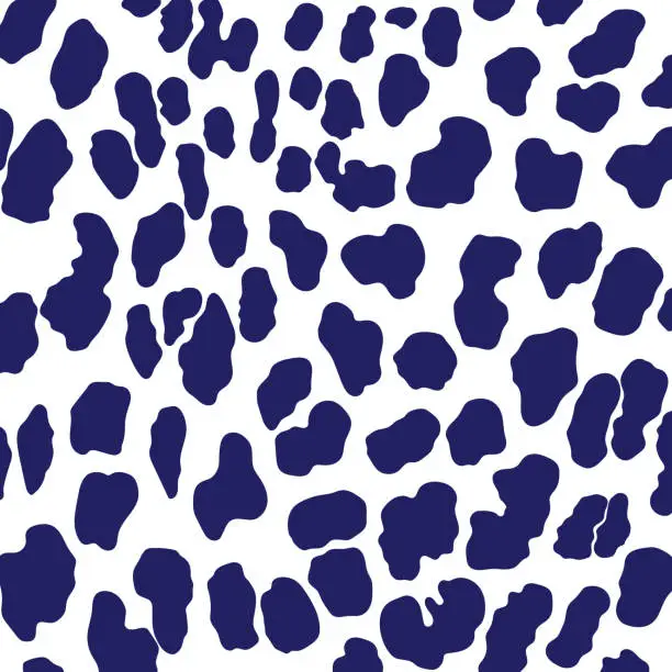 Vector illustration of Cheetah print pattern animal seamless.