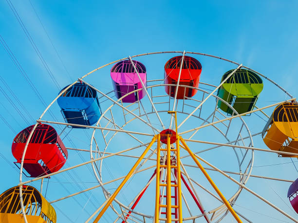 istock a colourful ferrish wheel in the park 1861068211