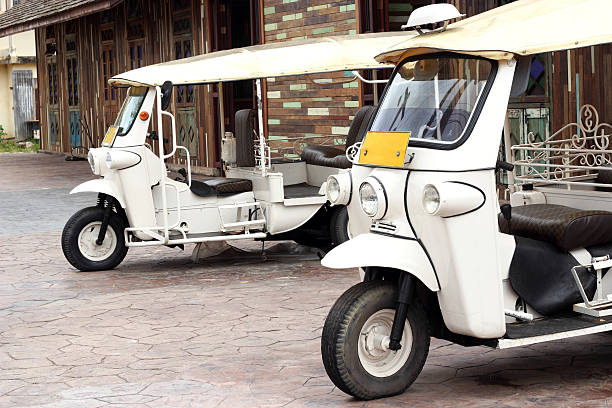 istock famous motor- tricycle  in Thailand 186108845