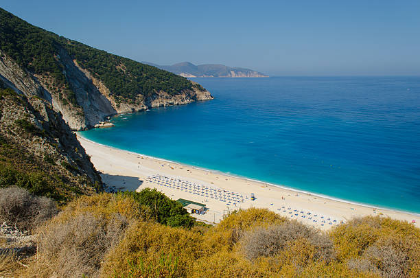 istock Myrtos beach Kefalonia 186109387