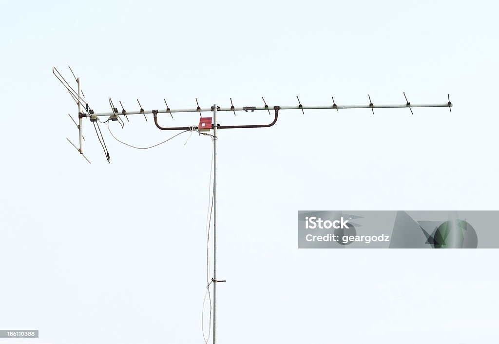 Antenne de télévision la - Photo de Analogique libre de droits