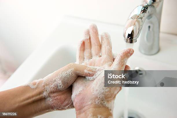 Washing Hand Stock Photo - Download Image Now - Hygiene, Washing Hands, Washing