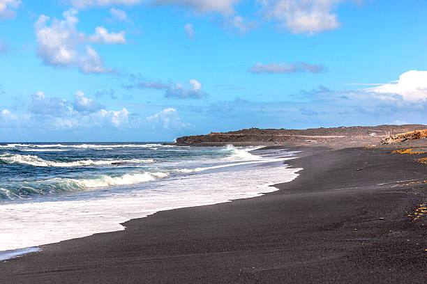 istock volcanic beach in Janubio, Lanzarote 186112997