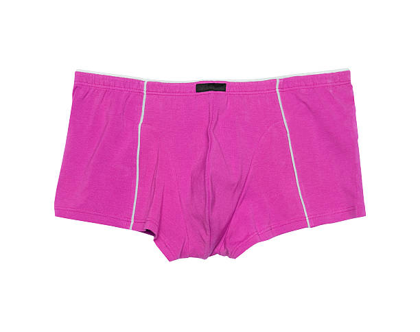 istock pink men's boxer briefs isolated on a white background 186113070
