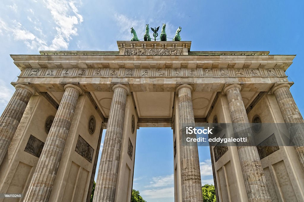 Бранденбургские ворота в Берлине - Стоковые фото Александерплац роялти-фри