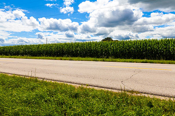 istock American Country Road Side View 186113322