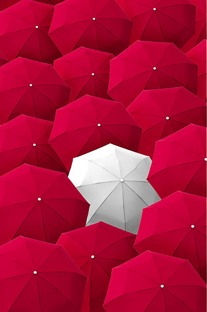 istock Umbrella, leader, unique, boss, individuality, original, special. 186115772
