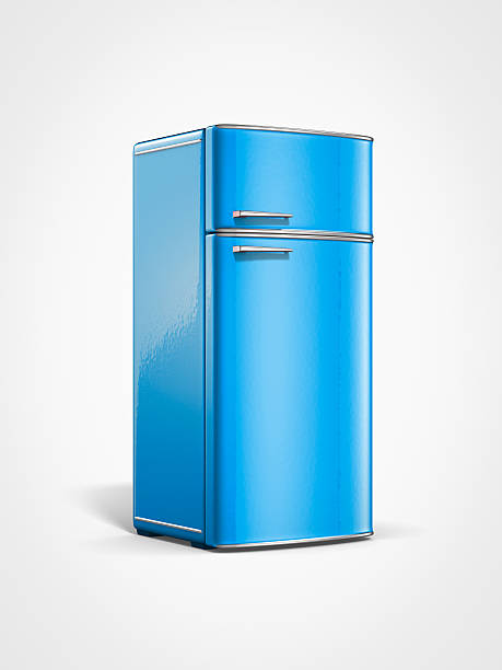 istock old vintage retro blue refrigerator 186117290