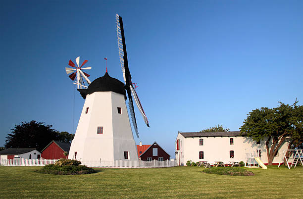 istock Arsdale Molle, windmill on Bornholm 186117962