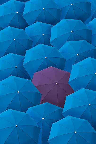 istock Umbrella, leader, unique, boss, individuality, original, special. 186118132
