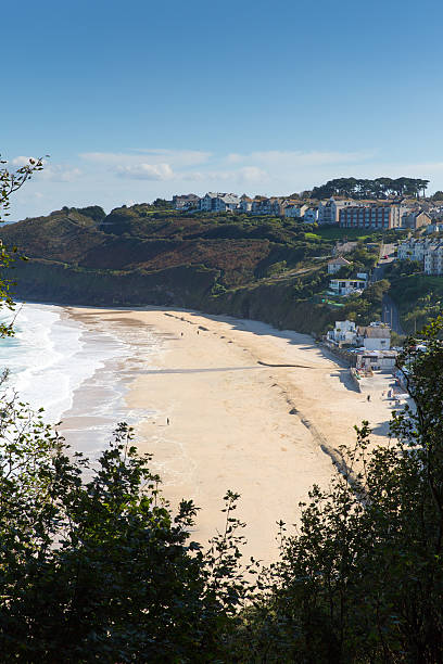 istock Carbis Bay Cornwall England near St Ives 186121540