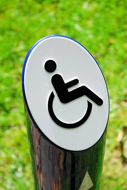 Disabled Sign stock photo