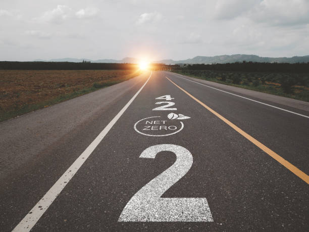istock Net zero greenhouse gas emissions by 2024 1861226571