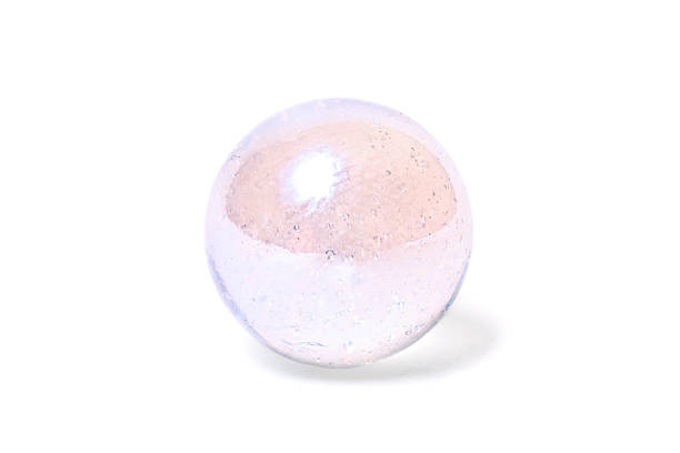 istock Small glass pearly ball 186124161