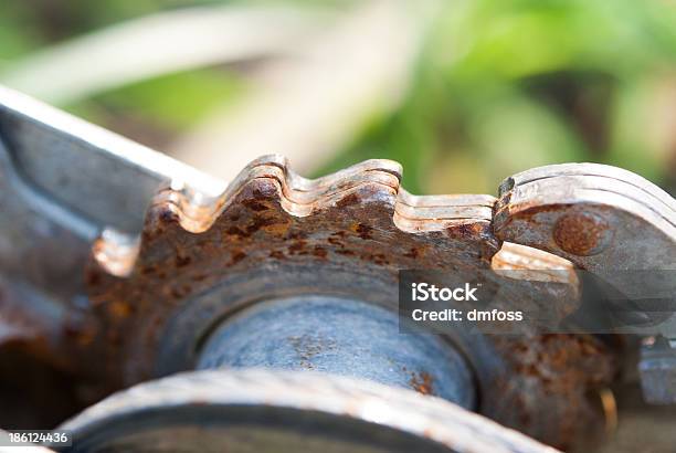 Foto de Gears Enferrujado e mais fotos de stock de Aço - Aço, Bobina, Cabo de Aço