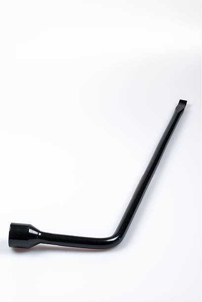 istock Tire iron isolated on a white background 186124803