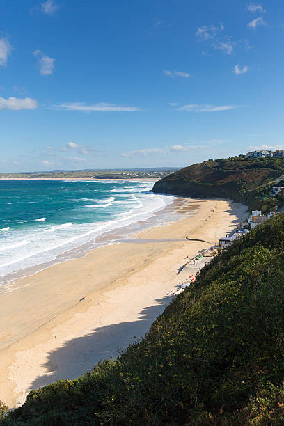 istock Carbis Bay Cornwall England near St Ives 186127220