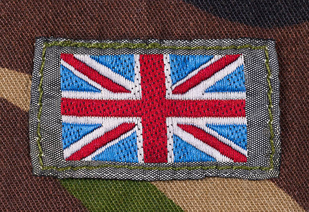 istock Series of ribbon flags. Great Britain. 186130297