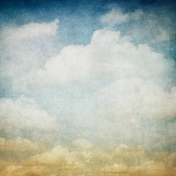 istock vintage image of cloudy sky 186131012