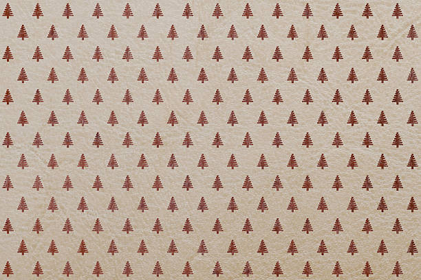 istock Leather vintage christmas card 186131855