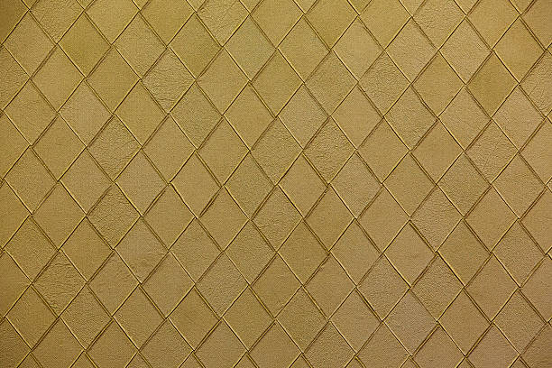 istock Woven golden leather 186133118